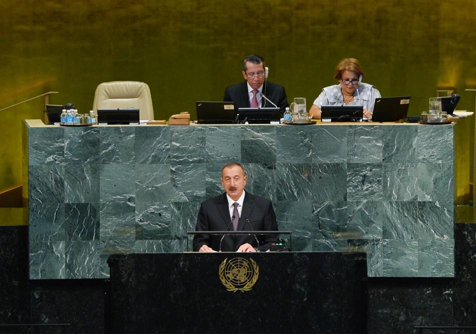 Ильхам Алиев с трибуны ООН пригрозил Армении войной