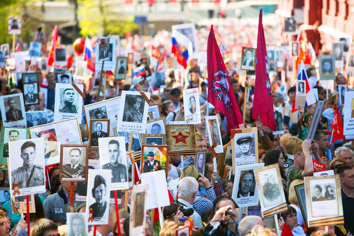 Из-за коронавируса акция «Бессмертный полк» в этом году пройдет в режиме видеотрансляции