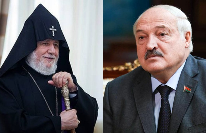 Ваша жизнь является примером высокого служения: Лукашенко поздравил Католикоса Всех армян