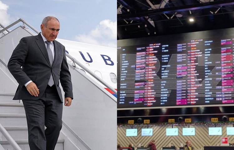 Նիկոլ Փաշինյանի ինքնաթիռը չի կարողացել վայրէջք կատարել Մոսկվայում