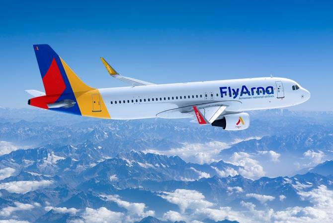 Национальная авиакомпания Армении «Fly Arna» представила визуальную идентификацию бренда