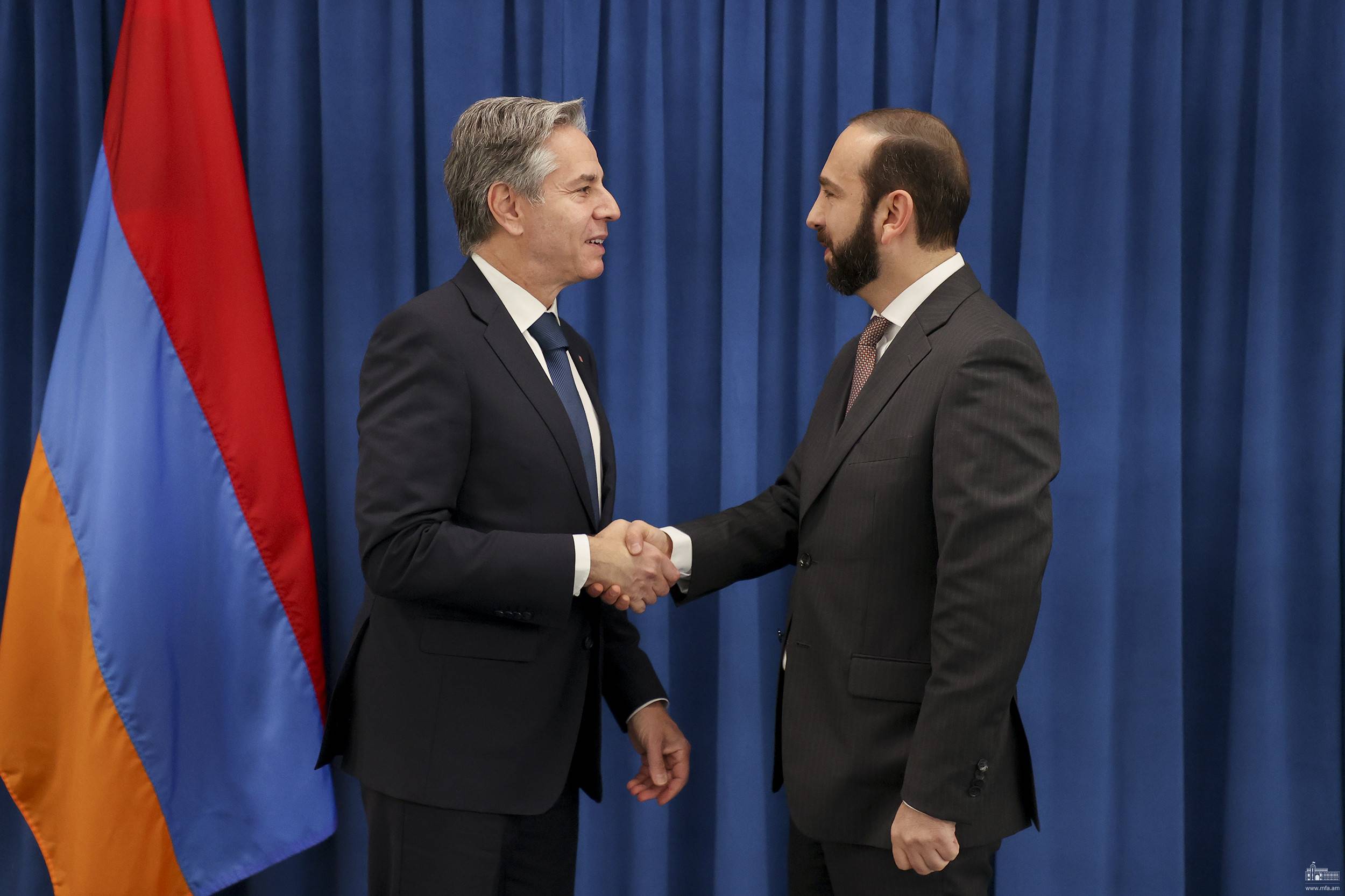Мирзоян и Блинкен обсудили в Вашингтоне вопросы прав и безопасности народа Арцаха
