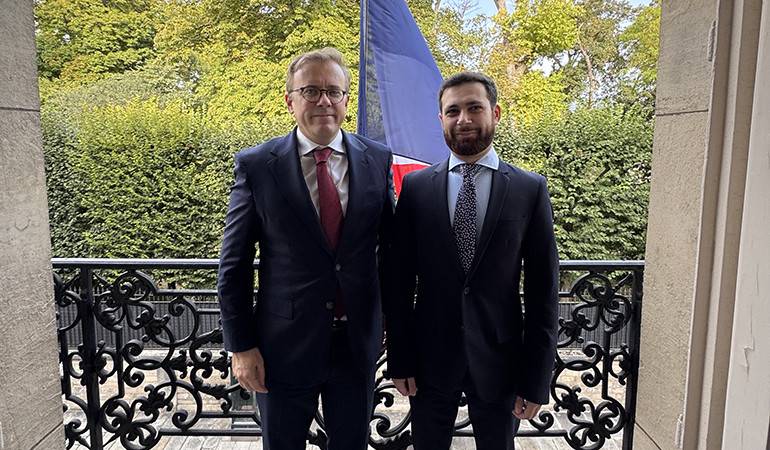 Կոստանյանն ու Ֆրանսիայի նախագահի խորհրդականը քննարկել են տարածաշրջանային օրակարգի հարցեր