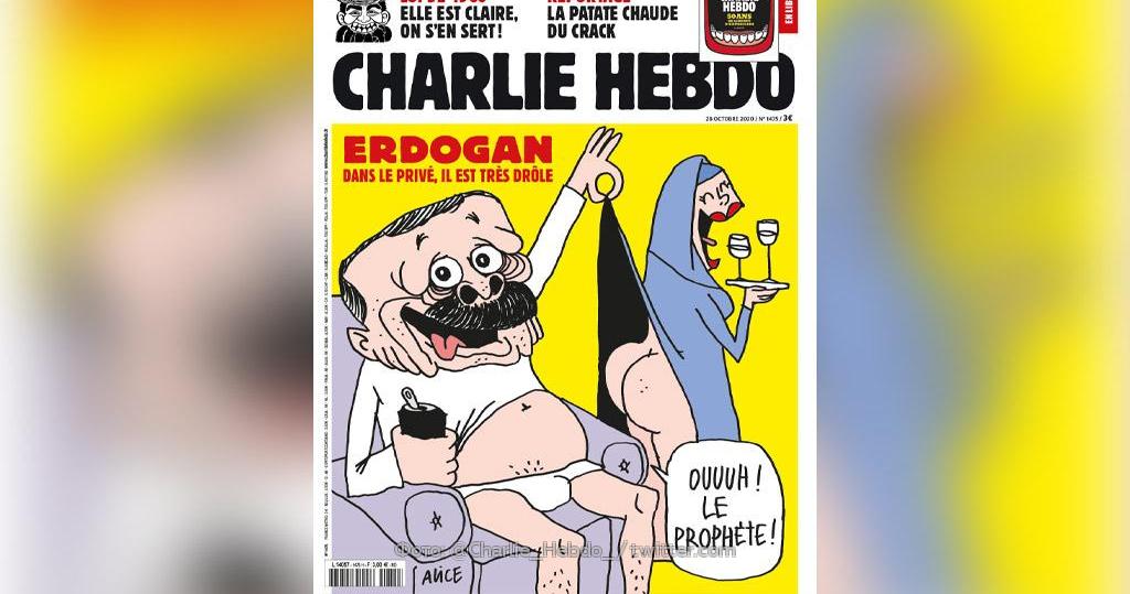 Анкара считает карикатуру на Эрдогана в Charlie Hebdo результатом программы Макрона