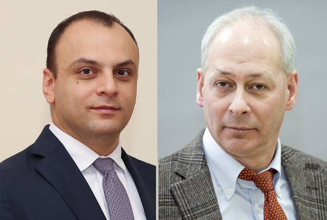 Армения и Россия укрепляют связи в сферах оцифровки, кибербезопасности и связи