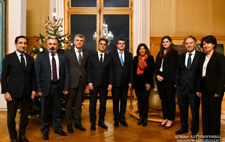 Араик Арутюнян и мэр Парижа обсудили карабахский конфликт
