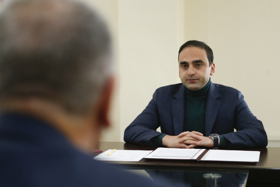 Мэр Еревана обсудил с послом ЕС перспективы развития инфраструктуры столицы