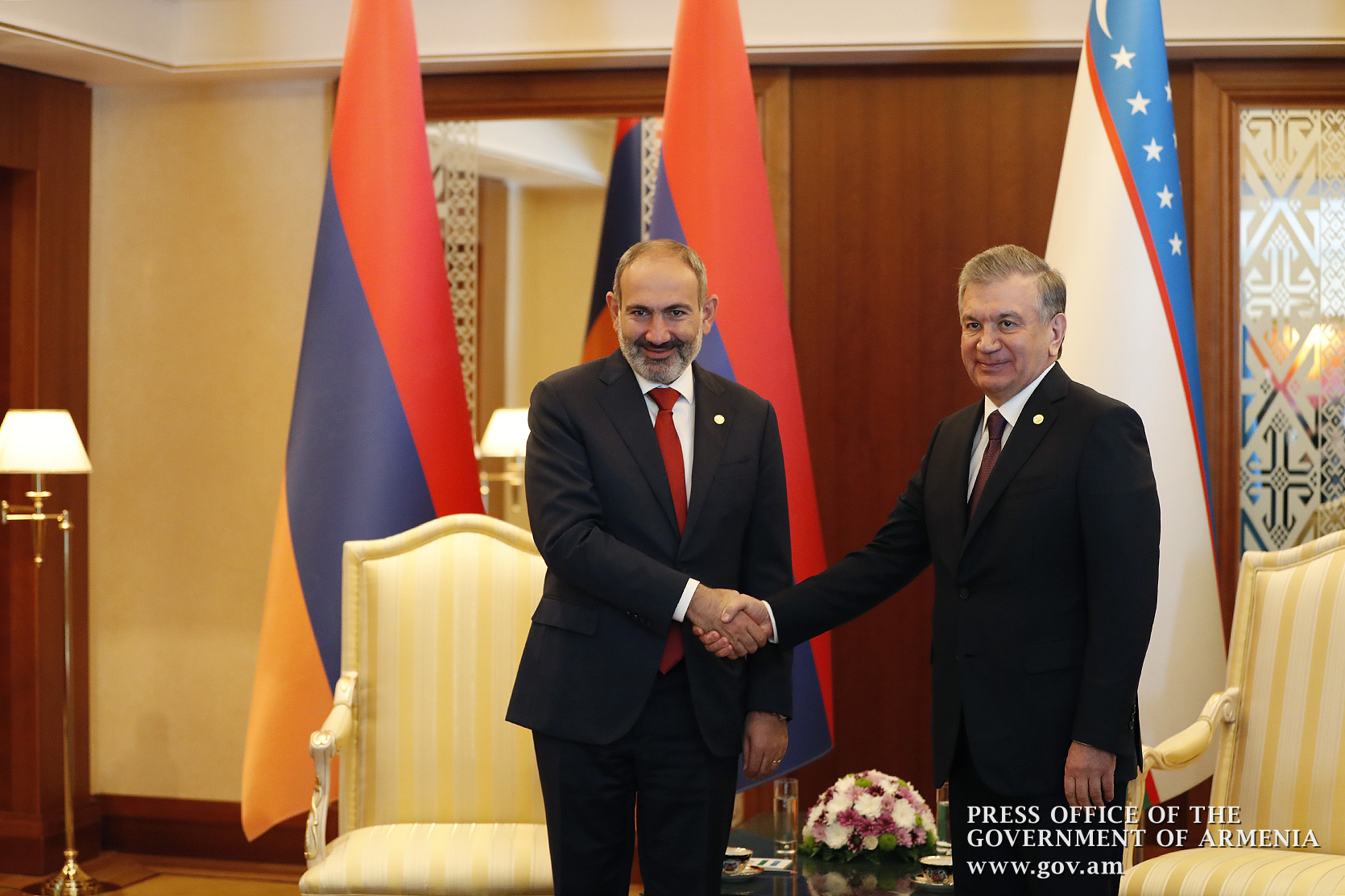 Пашинян надеется, что отношения между Арменией и Узбекистаном будут и дальше развиваться