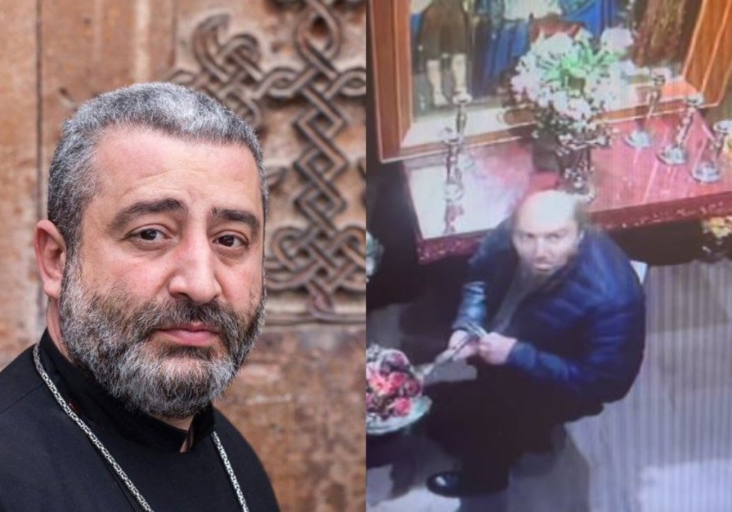 Кража в церкви Зоравор: священнослужитель просит помочь опознать вора