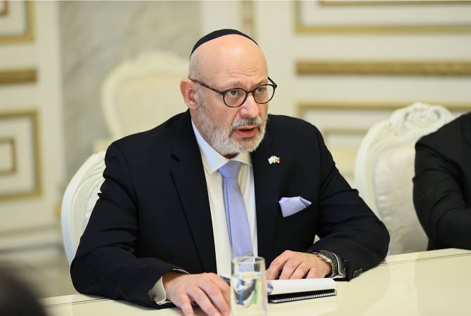Посол Израиля в Армении выразил солидарность с армянским народом