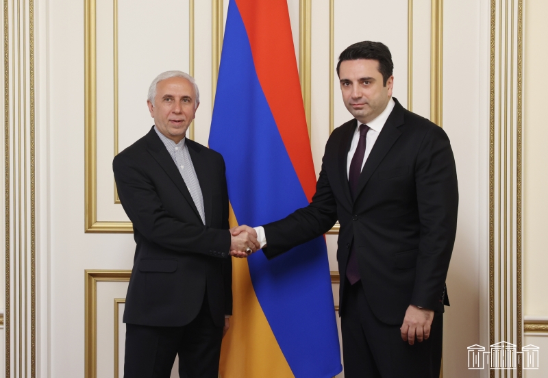 Ален Симонян - послу Ирана: ИРИ была и остается для Армении особым партнером