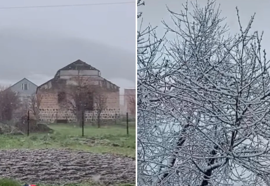 Ձմեռային հեքիաթ գարնան կեսին. Հայաստանում տեղացել է մայիսյան ձյուն