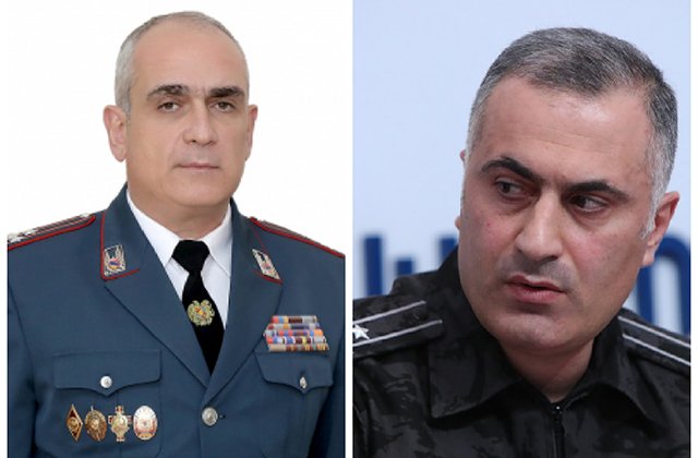 Два заместителя начальника полиции Армении написали заявления об уходе