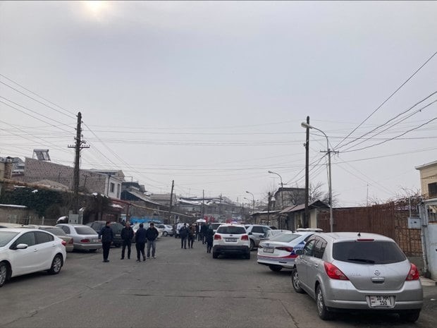 Взрыв в одном из районов Еревана