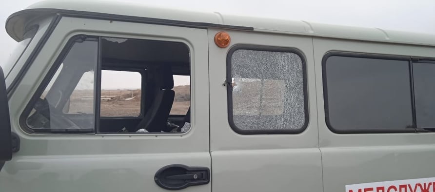 Ադրբեջանական զինված ուժերը կրակ է բացել սանիտարական մեքենայի ուղղությամբ. ՊԲ