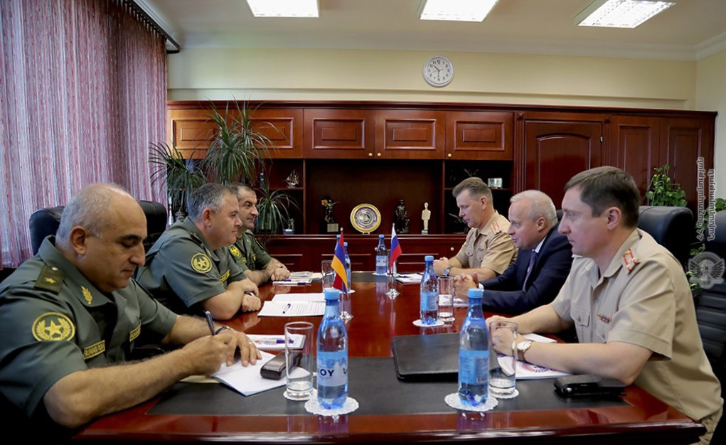 Արտակ Դավթյանն ու Սերգեյ Կոպիրկինը քննարկել են ռազմական համագործակցության հարցեր