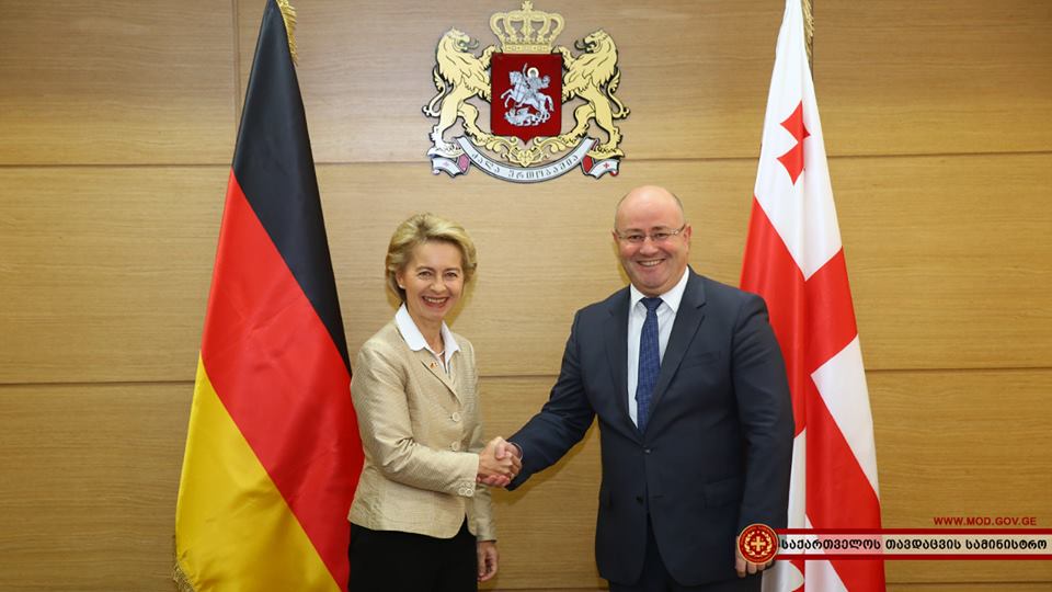 Грузия и Германия подписали соглашение о военном сотрудничестве