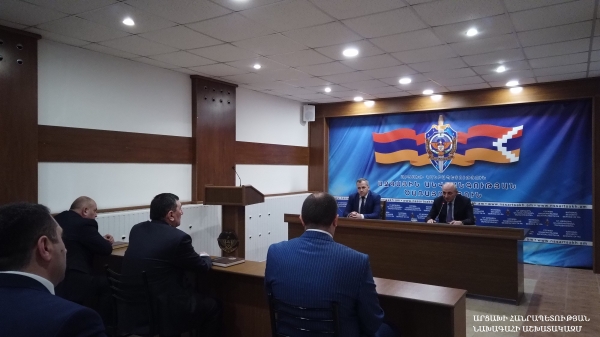 Бако Саакян провел совещание в СНБ Арцаха 