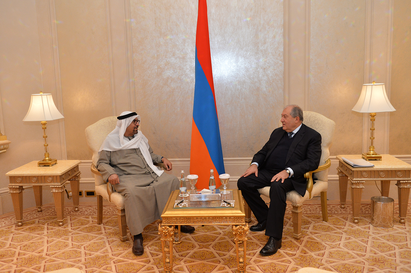 Армен Саркисян провел встречу с президентом “ROTANA HOTEL MANAGEMENT CORPORATION”