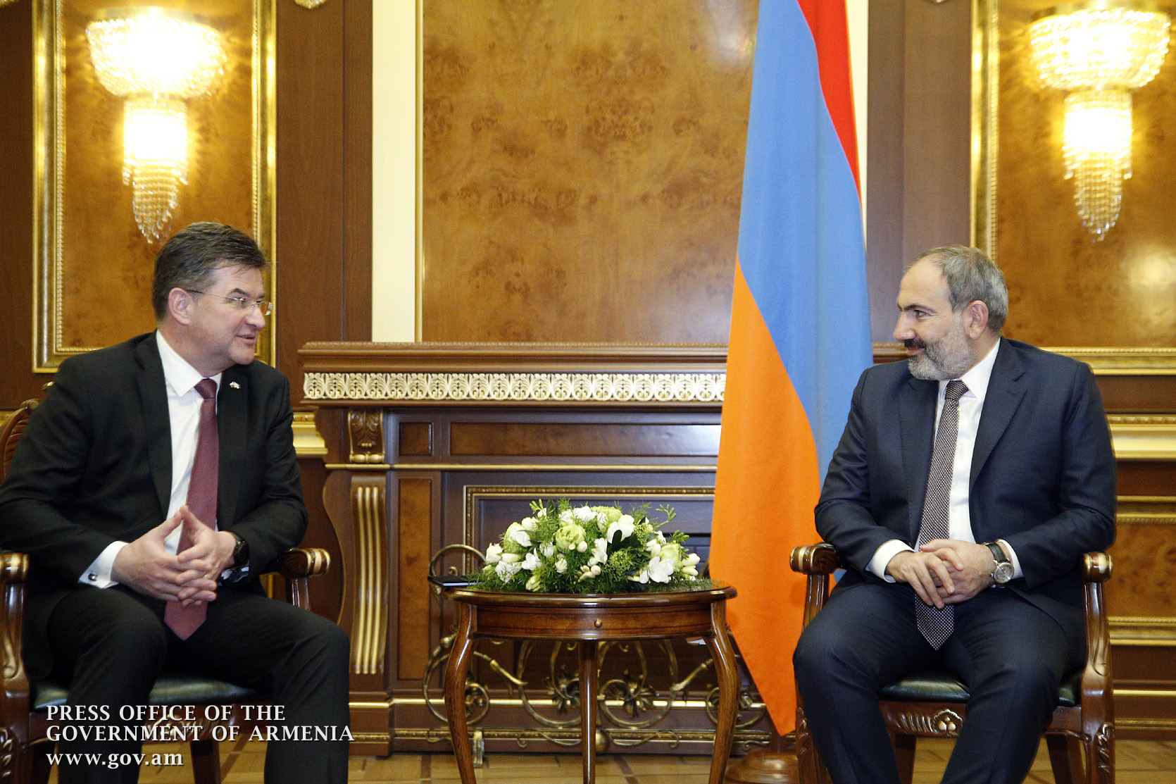 Пашинян представил председателю ОБСЕ принципиальную позицию по карабахскому конфликту