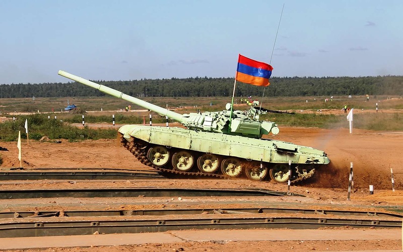 Армения примет участие в «Танковом биатлоне» в Подмосковье