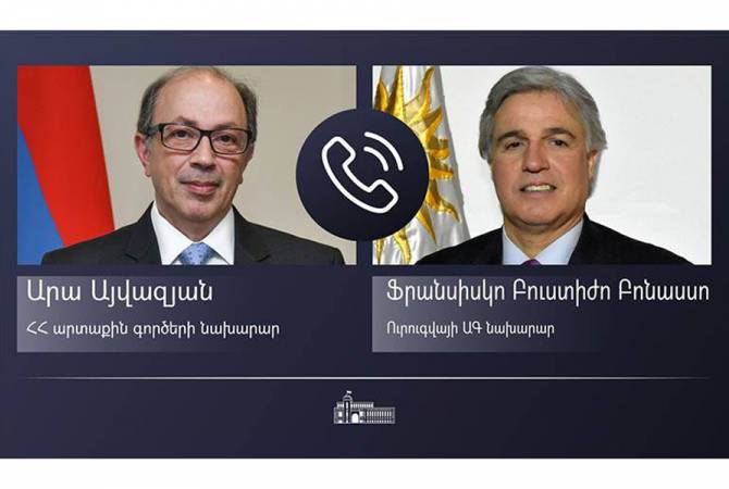 Հայաստանի և Ուրուգվայի ԱԳ նախարարները քննարկել են համագործակցության օրակարգը