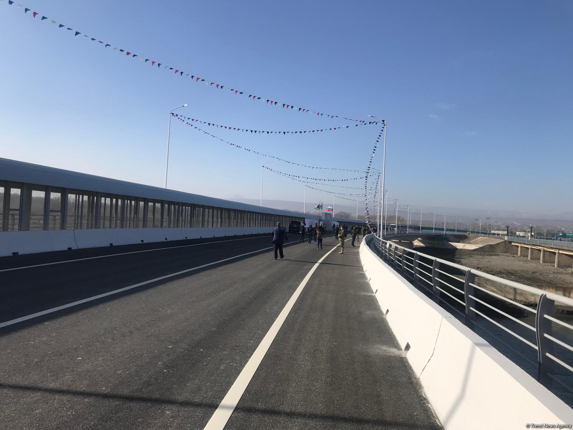 Открылся мост между Азербайджаном и Россией