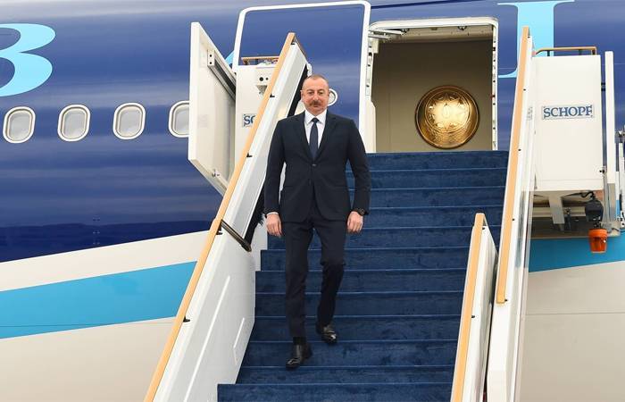  Ալիևն աշխատանքային այցով ժամանել է ԱՄՆ 