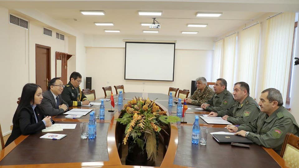Армения и Китай выразили готовность к продолжению сотрудничества в оборонной сфере 