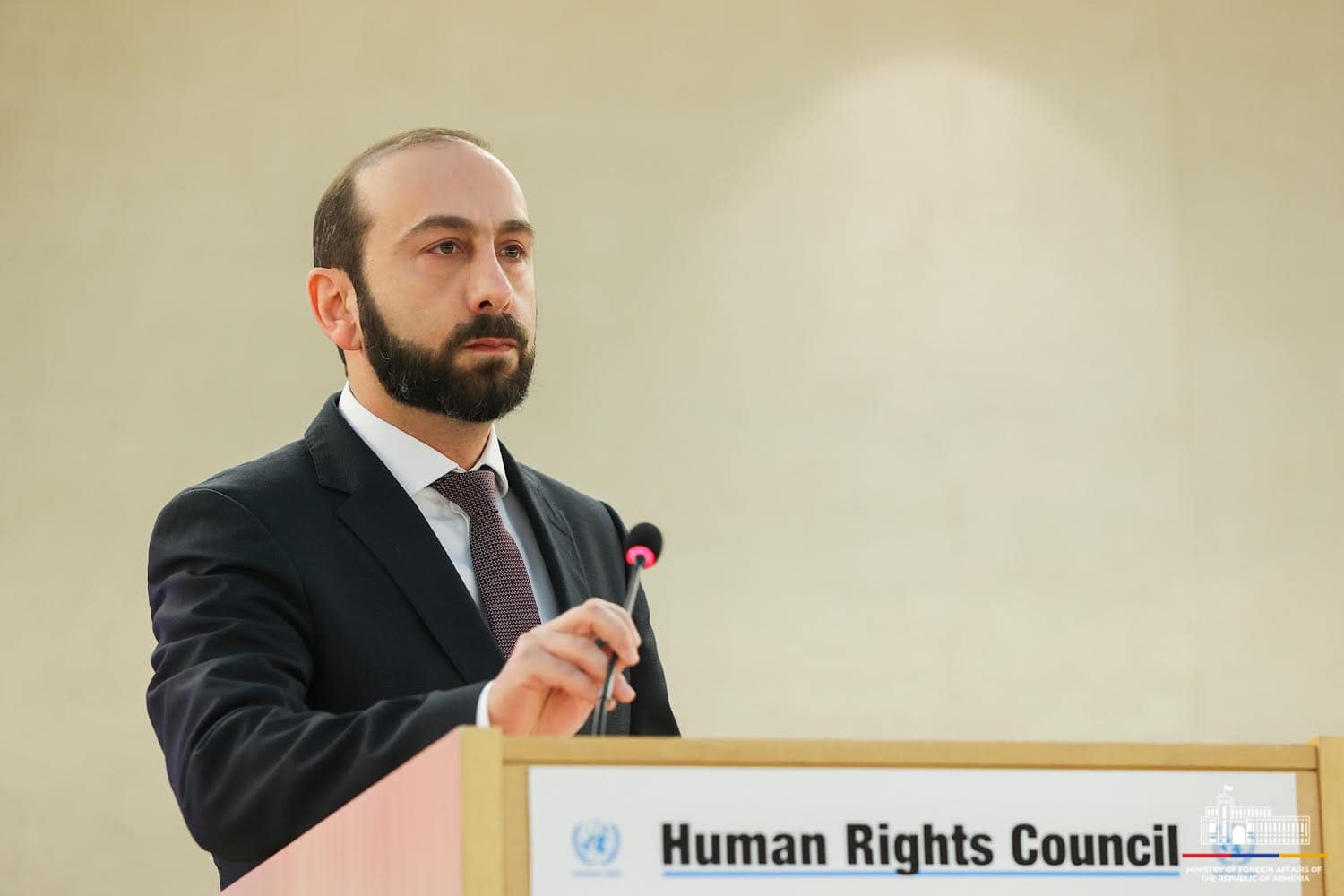 Арарат Мирзоян выступит на 55-м заседании Совета по правам человека ООН