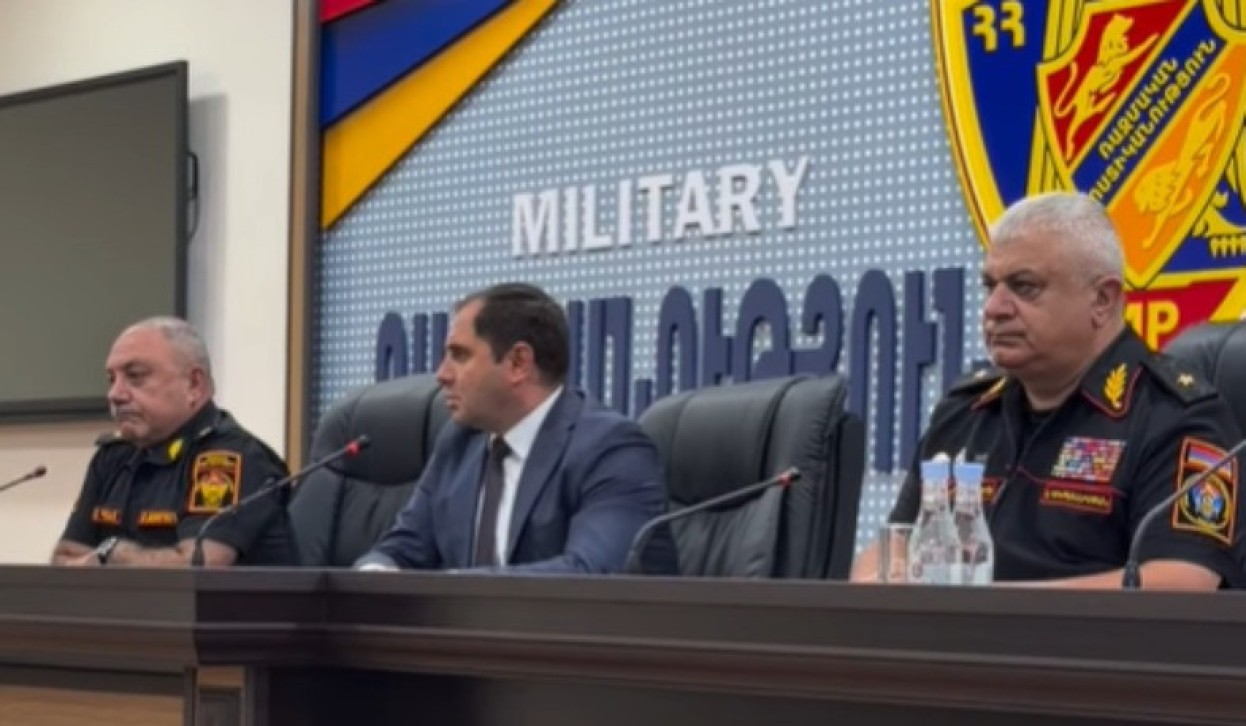 Պաշտպանության նախարարը ներկայացրել է ռազմական ոստիկանության նոր ղեկավարին