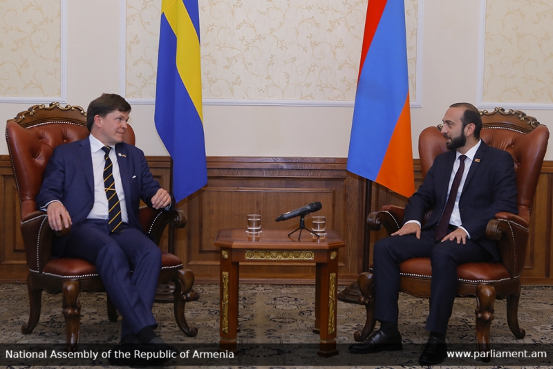 Отношения между Арменией и Швецией вступили в фазу интенсивного развития