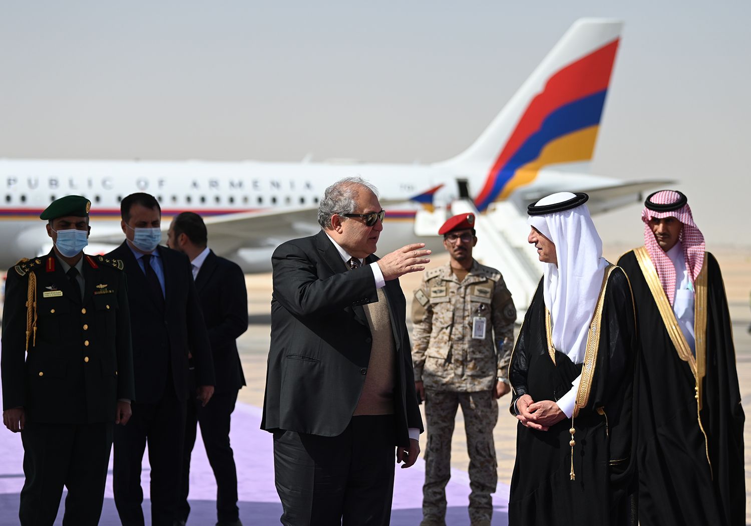 Президент Армении впервые посетил Саудовскую Аравию, с которой у страны нет дипотношений