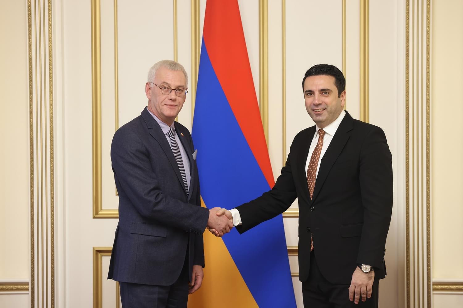 Ален Симонян призвал западные страны помочь укрепить устойчивость армянской демократии 