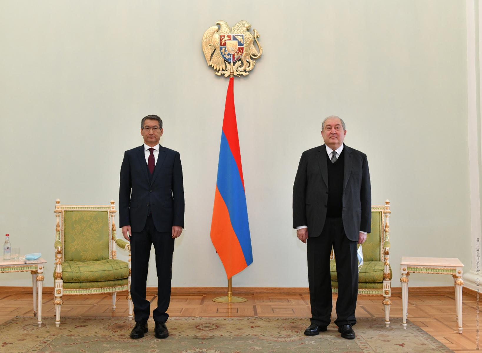 Президент РА и посол Казахстана обсудили двустороннее и многостороннее сотрудничество