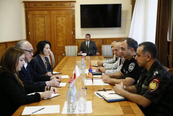 Начальник полиции и посол Японии обсудили перспективы сотрудничества