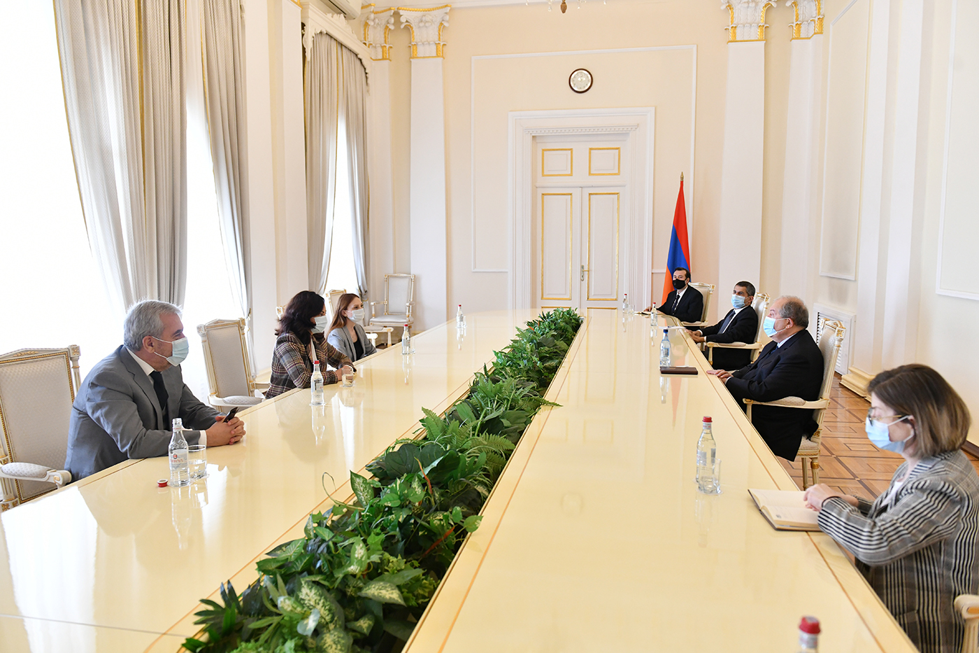 Армен Саркисян провел встречу с членами фракции «Мой шаг»