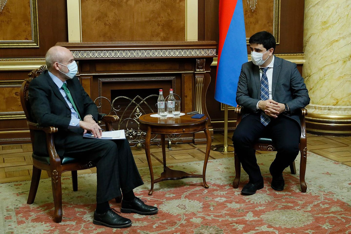 Представитель Армении в ЕСПЧ принял посла Германии в РА