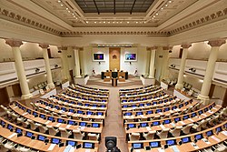  Парламент Грузии досрочно прекратил полномочия 49 оппозиционных депутатов 