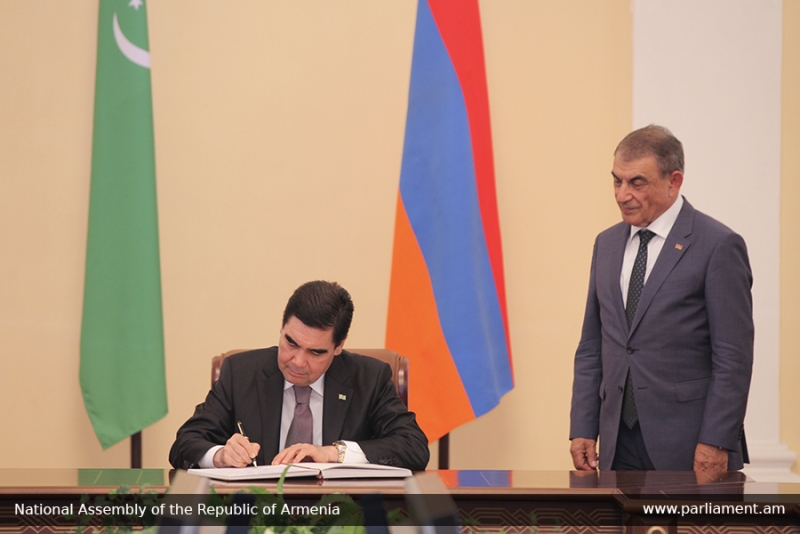 Թուրքմենստանը և Հայաստանը նախատեսում են լայնածավալ ծրագրերի համատեղ իրականացում