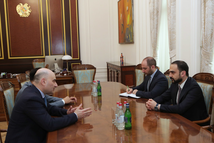Тигран Авинян принял председателя фонда “Раненые армянские герои”