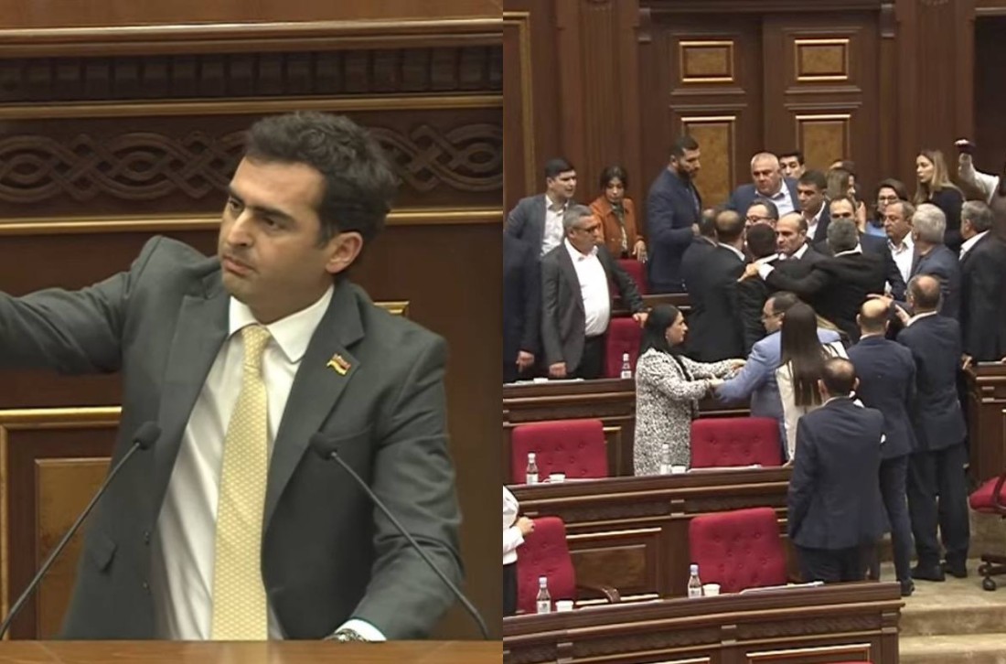 Обстановка в парламенте обострилась: Акоп Аршакян и Левон Кочарян поспорили