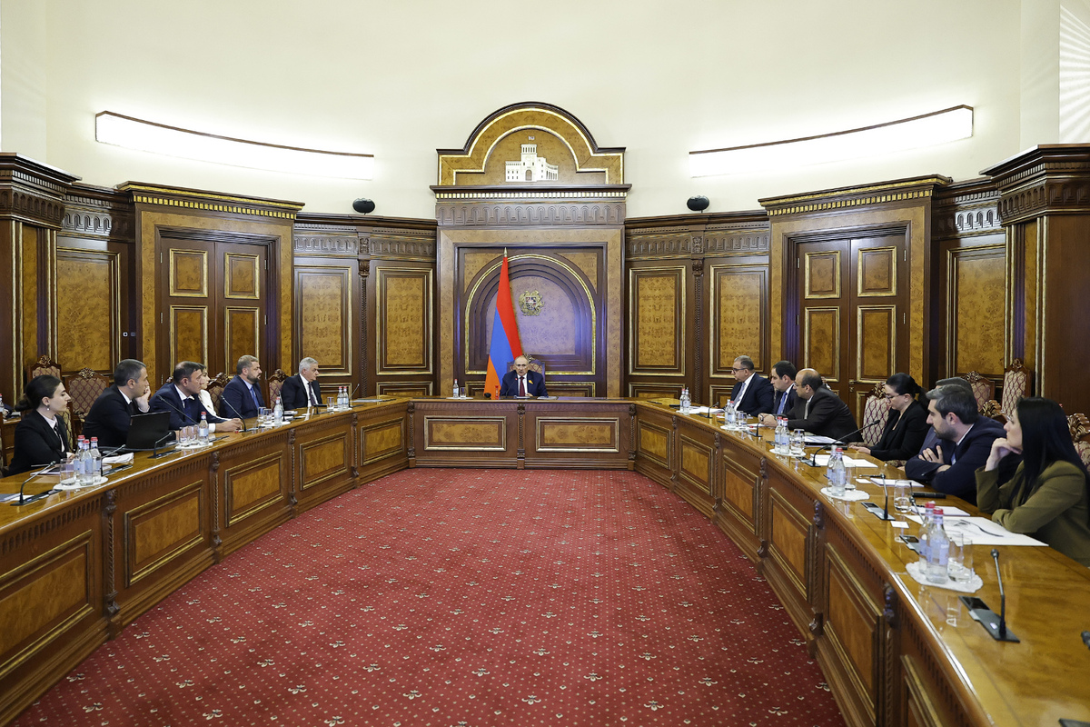 Փաշինյանի մոտ քննարկվել են անշարժ գույքի գրանցման ինստիտուտի վերափոխմանն ուղղված քայլերը