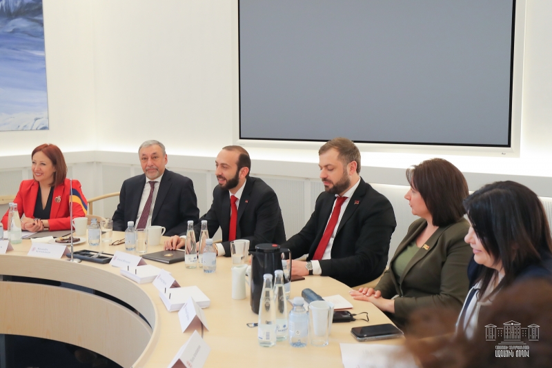 Председатель НС представил датским коллегам ход реализуемых в Армении реформ