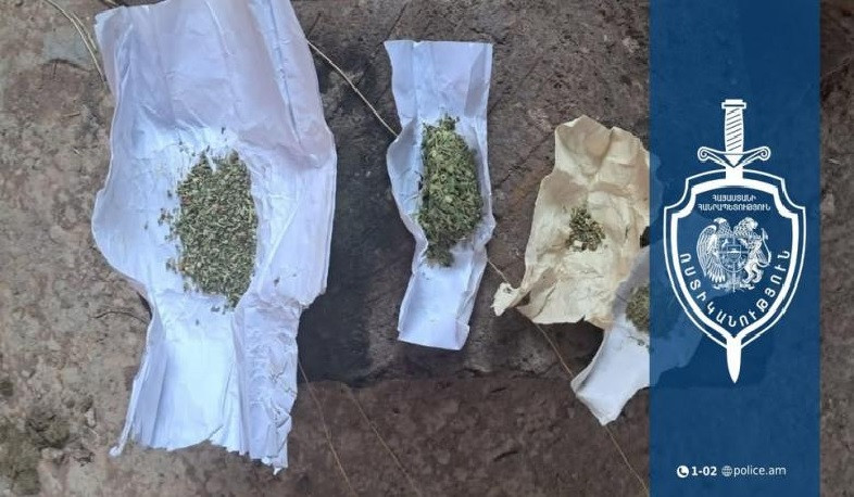 Քարակերտ գյուղի 54-ամյա բնակիչը հողամասում թմրամիջոց էր պահում