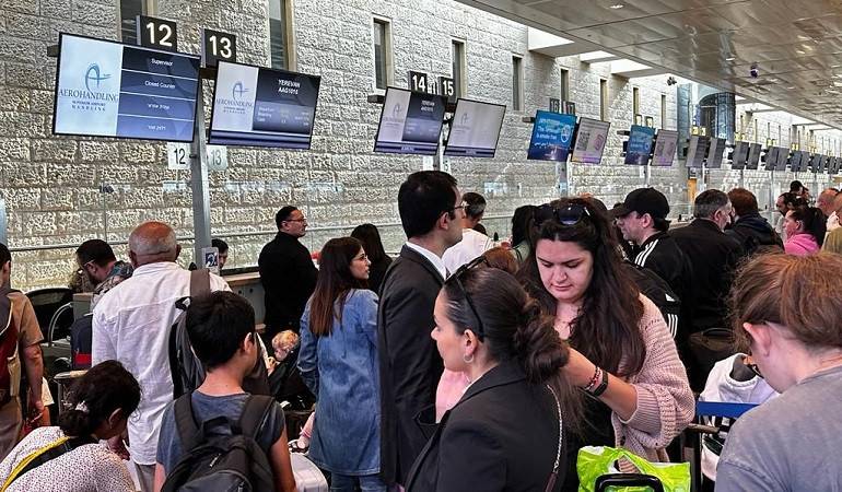 Армения организует специальный рейс из Тель-Авива в Ереван 