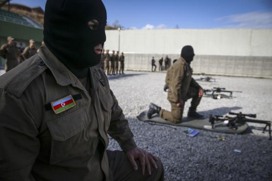 Азербайджанские снайперы проходят подготовку в Турции
