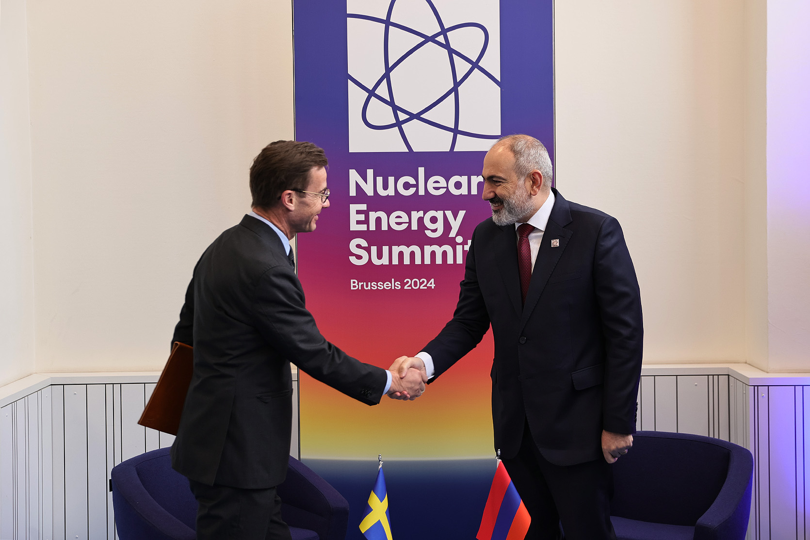 Փաշինյանն ու Շվեդիայի վարչապետն անդրադարձել են Հայաստան-Ադրբեջան խաղաղության գործընթացին