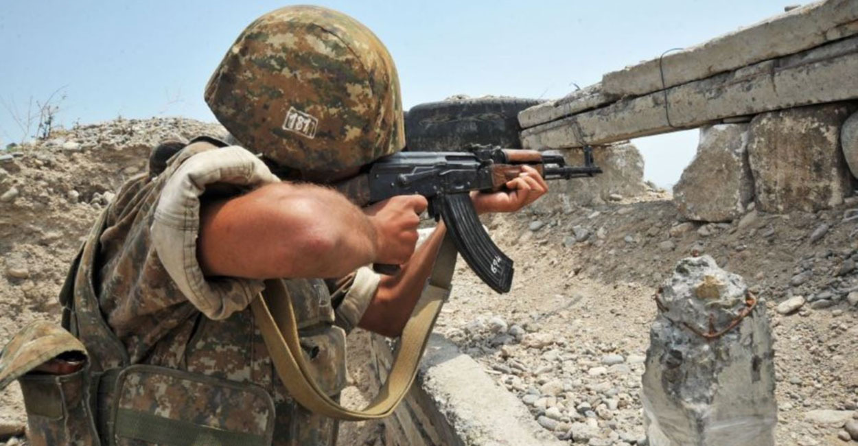 За неделю азербайджанские ВС произвели в направлении армянских позиций около 500 выстрелов