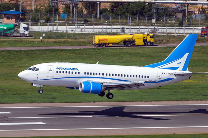 Ближайший чартерный рейс из Ростова-на-Дону в Ереван состоится 24 июня